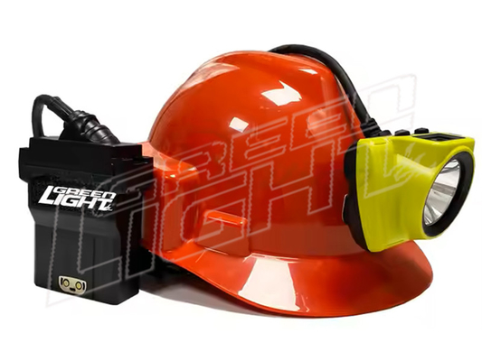 GLD-6 mining cap lamp with OLED screen 25000lux strong brightness 13.6Ah big battery capacity Intrinsically safety