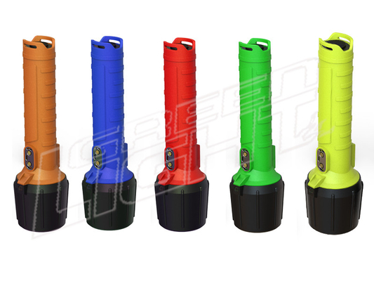 GL-T666(B) reliable torch with strong brightness light weight explosion proof water proof rechargeable battery
