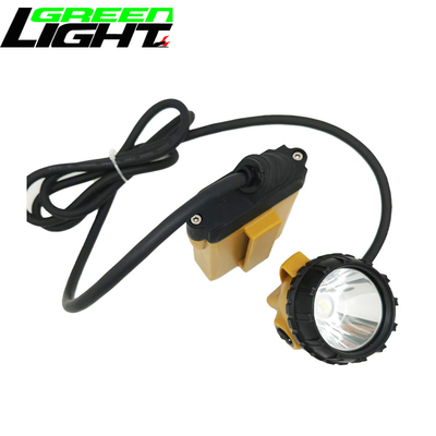 IP68 Water-proof Grade Mining Led Head Lamps with 10.4Ah Battery Capacity